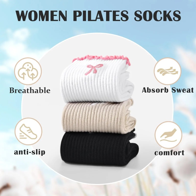 Yoga & Fitness With Faye The Well Being Studio Abbots Langley Reviews - Professional Yoga Socks, Cotton Strap Silicone