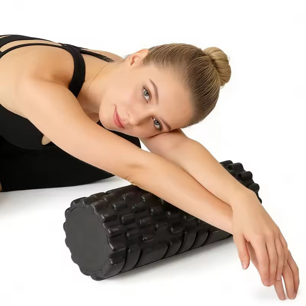 Yoga Fitness Roller - 33cm Foam Roller for Muscle Massage