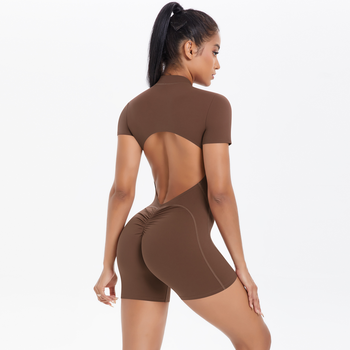 Women Gym Jumpsuit Short Yoga  - Yoga Fitness Jumpsuit 评论和价格