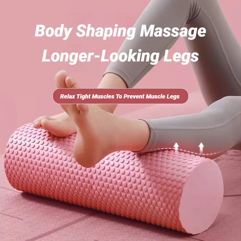 30x10cm EVA Textured Foam Roll - Yoga Fitness Roller 评论和价格