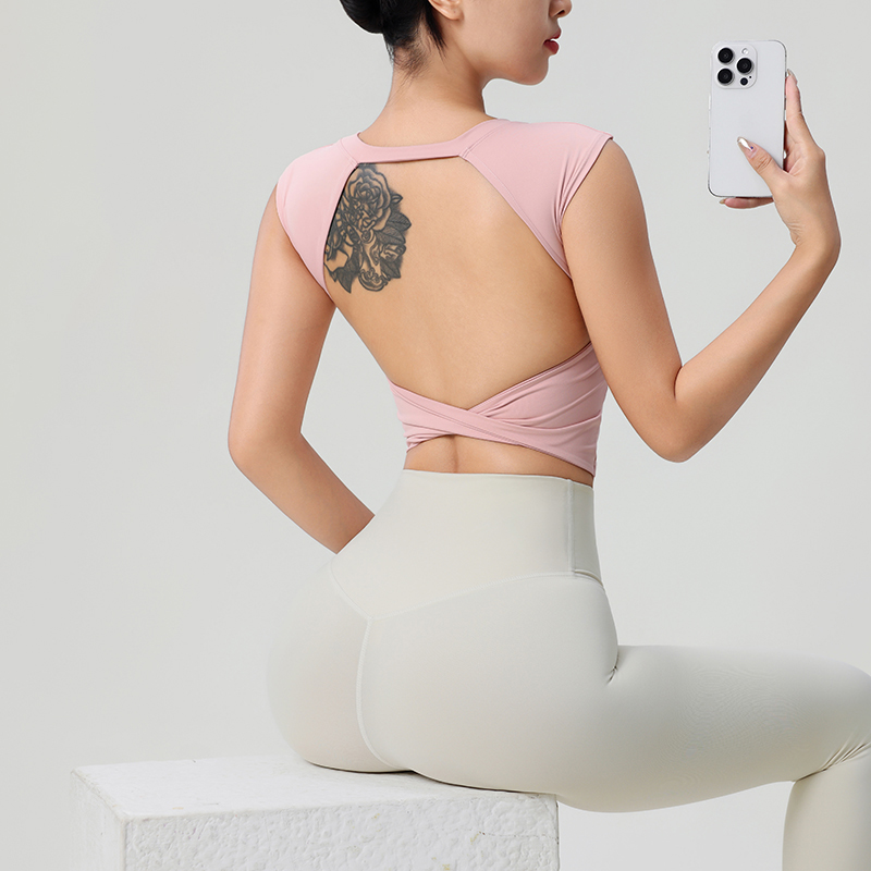 Women's Backless Fitness Cloth - Yoga Fitness Tapis 评论和价格
