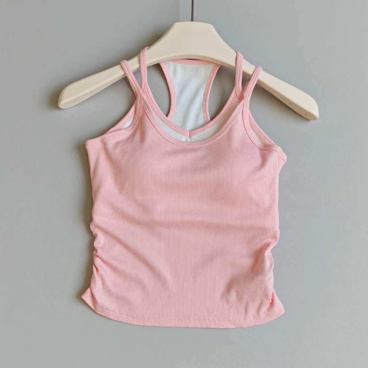 Contrast Color Yoga Vest for W - Yoga Fitness Tapis 评论和价格