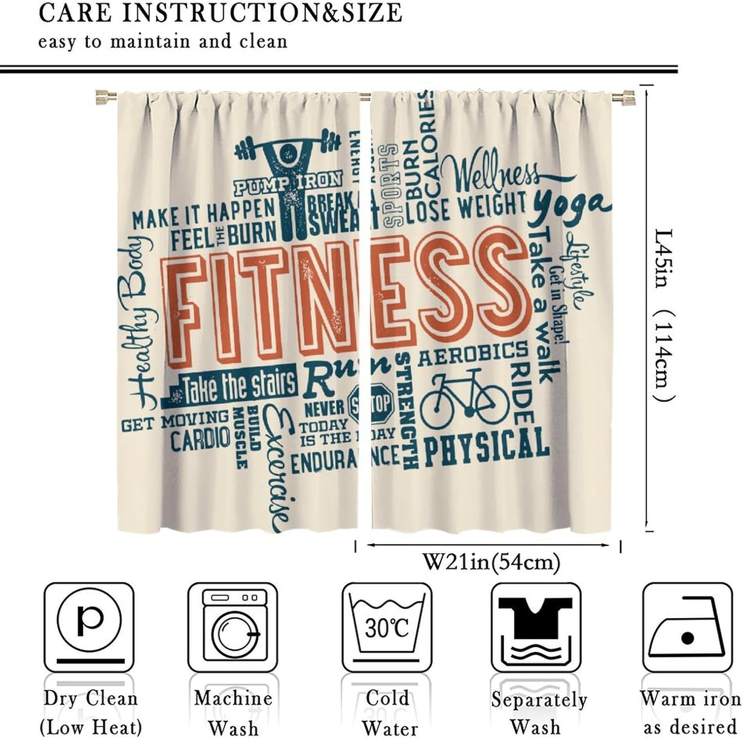 Large Fitness Workout Motivati - Yoga Fitness Hotel 评论和价格