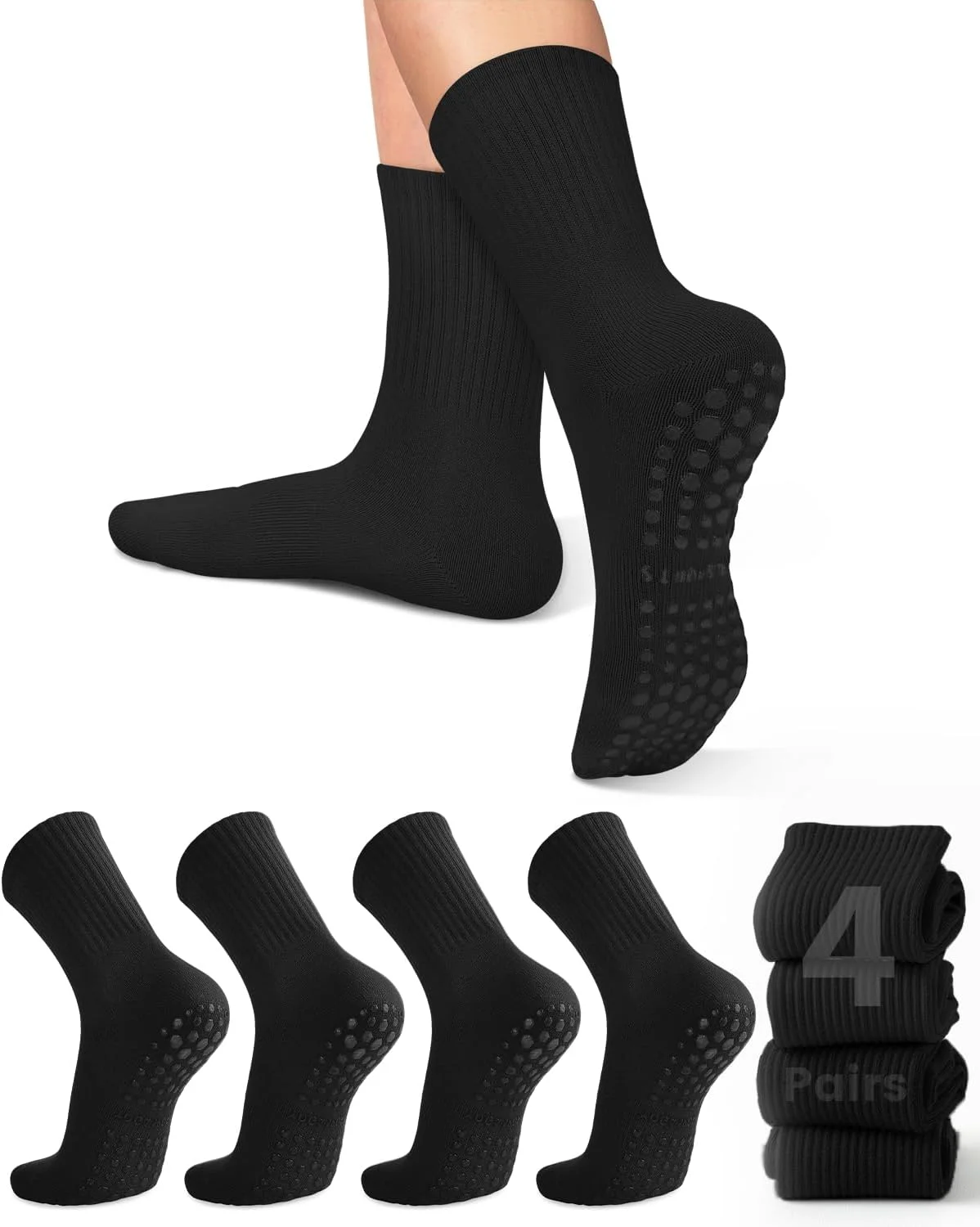4 pairs of women's yoga socks, - Yoga & Fitness With Faye The Well Being Studio Abbots Langley Reviews 评论和价格