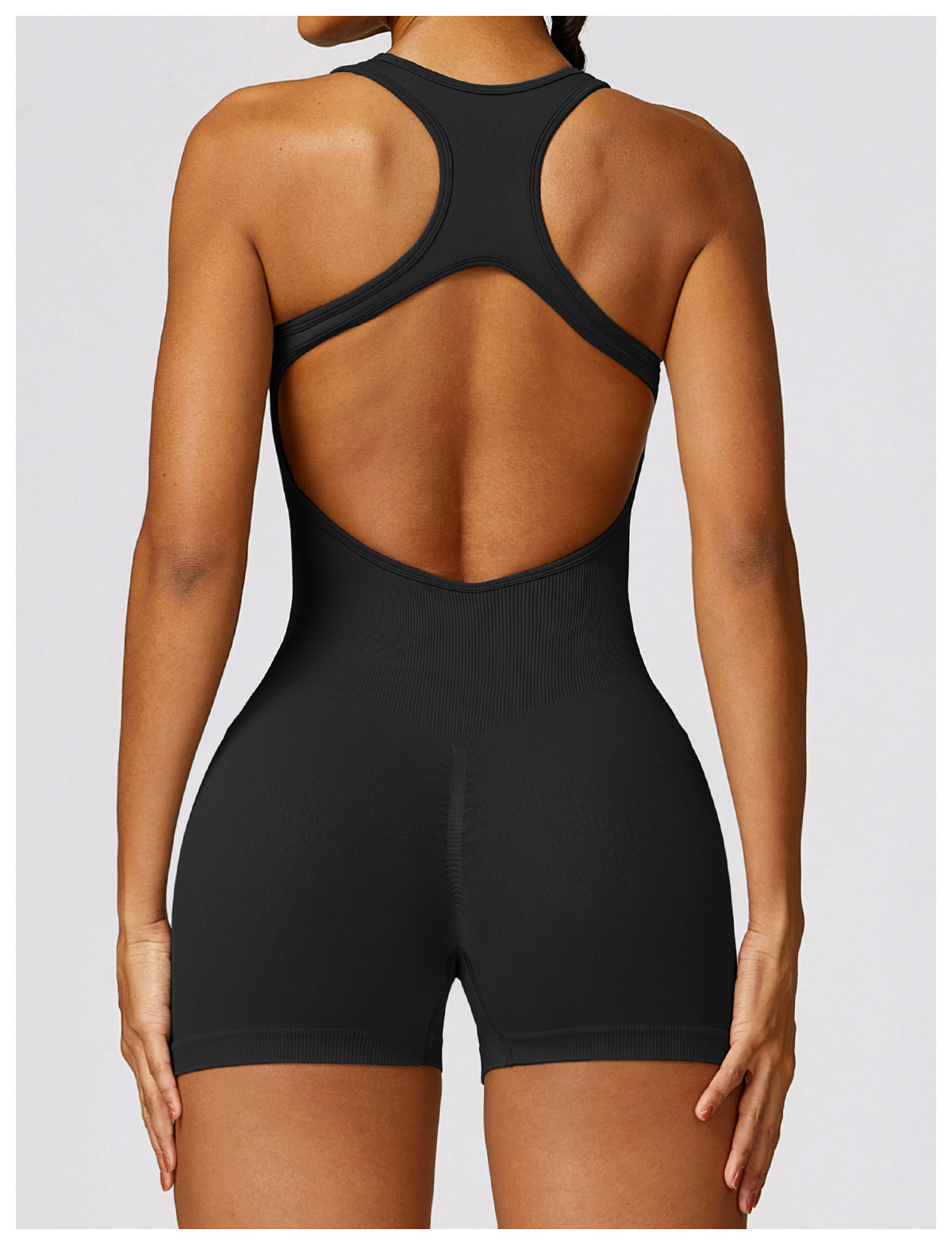 Sexy Back Jumpsuit Gym Set Wom - Yoga Fitness Jumpsuit 评论和价格