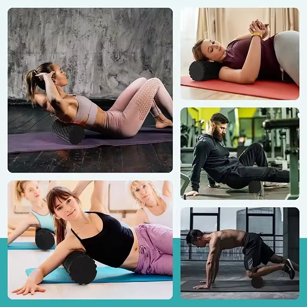 33cm Foam Roller for Muscle Ma - Yoga Fitness Roller 评论和价格