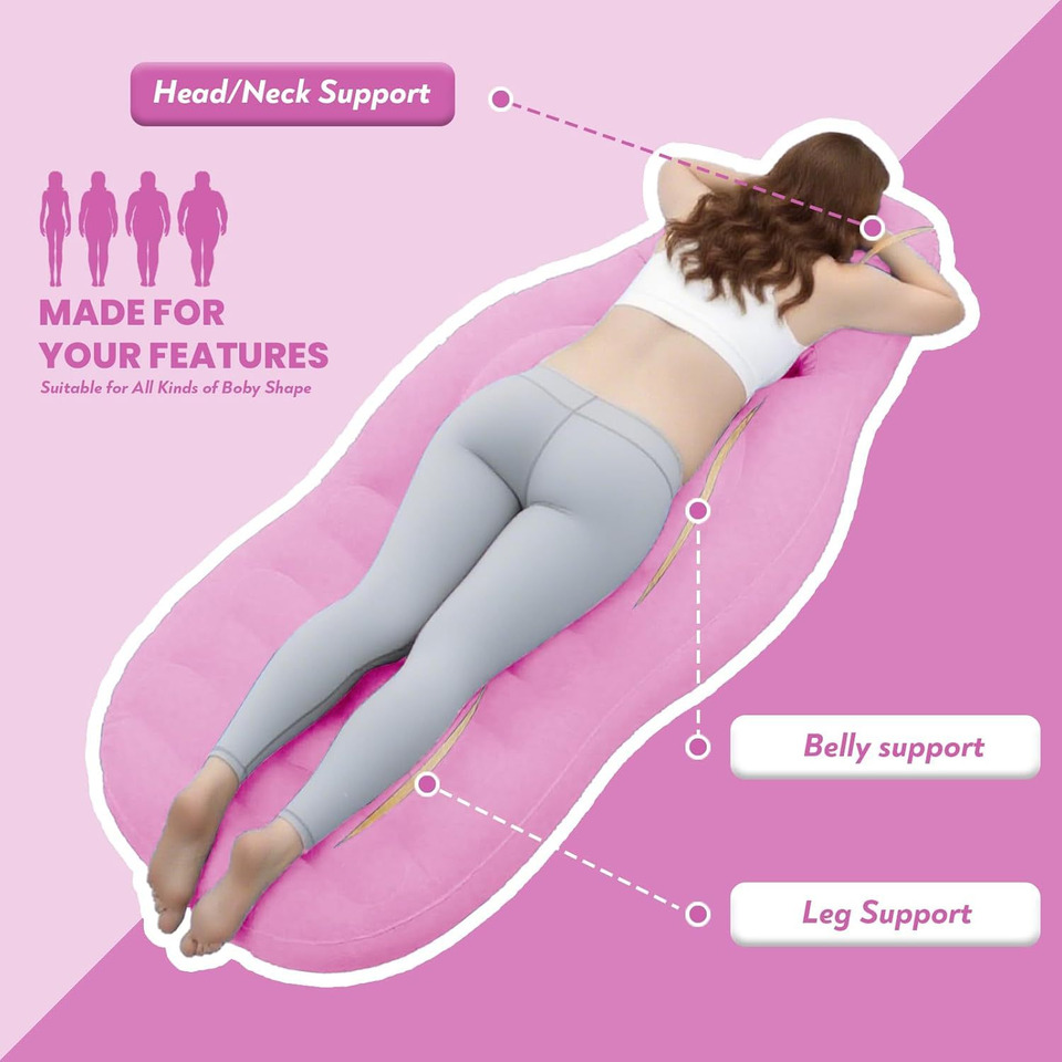 Inflatable Pregnancy Pillow Yo - Yoga Fitness Tapis 评论和价格