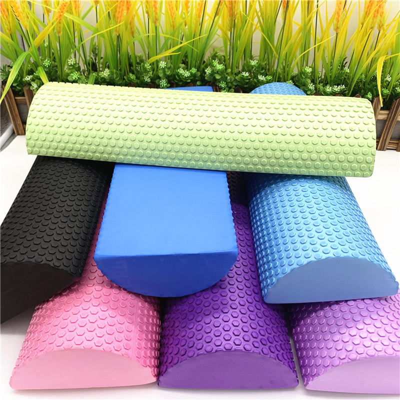 30/45cm Half Round EVA Massage - Yoga Fitness Roller 评论和价格