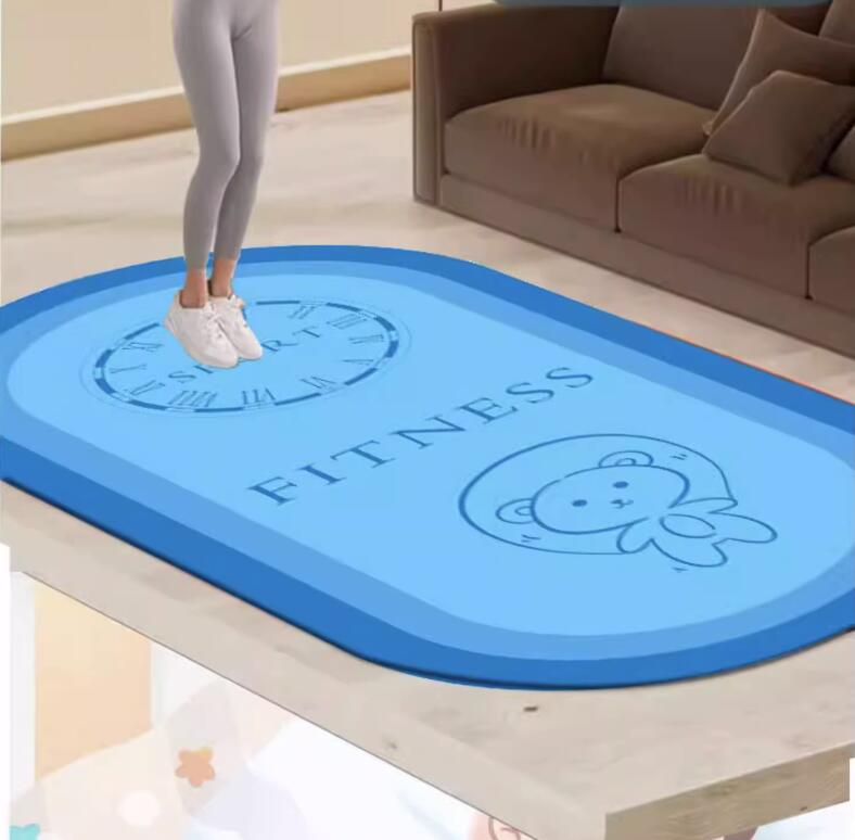 Yoga Mat For Fitness Home Gym  - Yoga Fitness Hotel 评论和价格