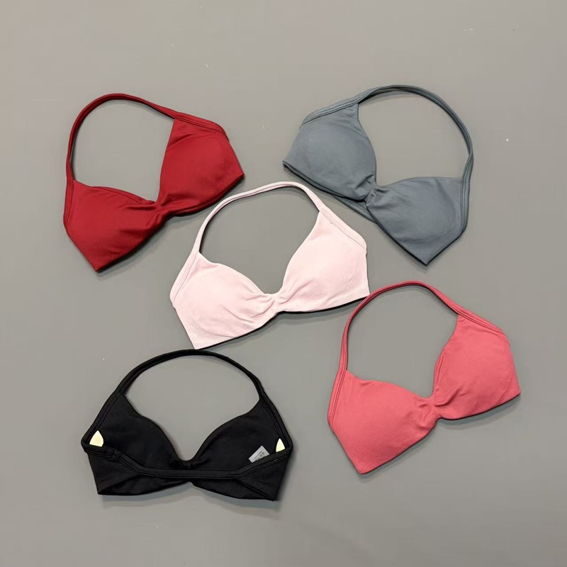 Women Halter Sports Bra V-Neck - Yoga Fitness Tapis 评论和价格