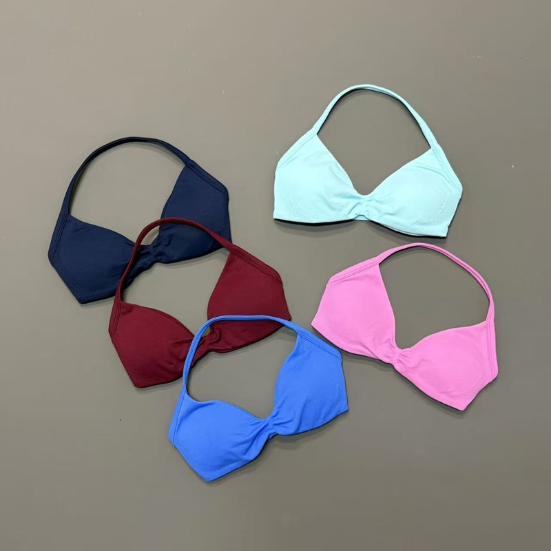 Women Halter Sports Bra V-Neck - Yoga Fitness Tapis 评论和价格