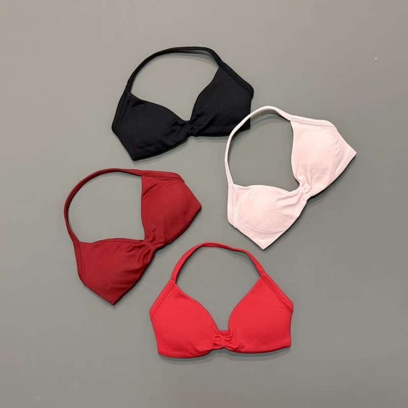 Women Halter Sports Bra V-Neck - Yoga Fitness Tapis 评论和价格
