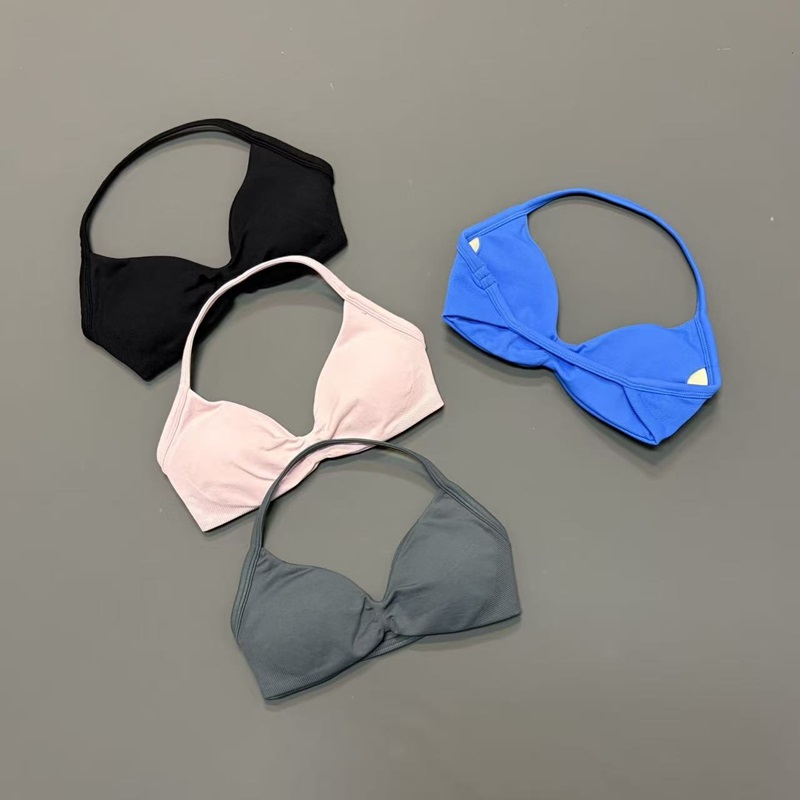 Women Halter Sports Bra V-Neck - Yoga Fitness Tapis 评论和价格