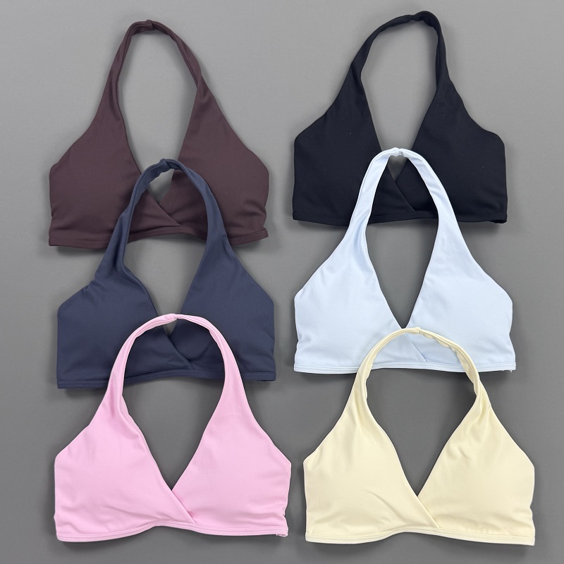 Gym Top Women Halter Neck Spor - Yoga Fitness Tapis 评论和价格